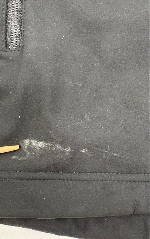 Wustenkatze Women's Black Heated Jacket Full Zip Hooded with Battery Sz M