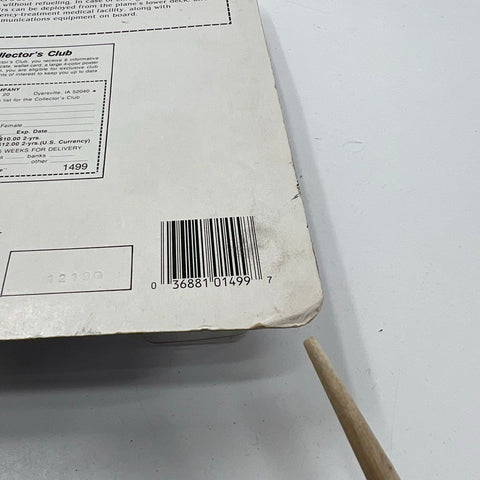 1989 ERTL Air Force One 747-200B Presidential Airliner Die-Cast #1499 New