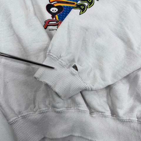 Vintage 2006 Wade Cross NASCAR Racing Crewneck Sweatshirt Phillips NE Sz XXL