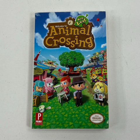 Animal Crossing New Leaf Official Game Guide 2013 Nintendo 3DS Prima Games Book