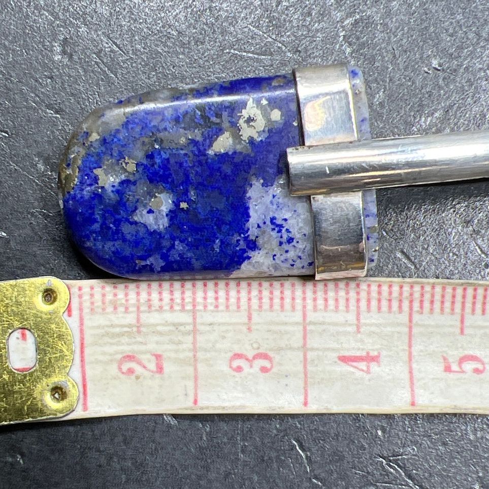 Sterling Silver Sodalite Pendant Necklace 14g
