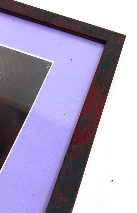 John B Moreno Lot of 2 Signed Religious Art Prints Framed Contemporary 2000s