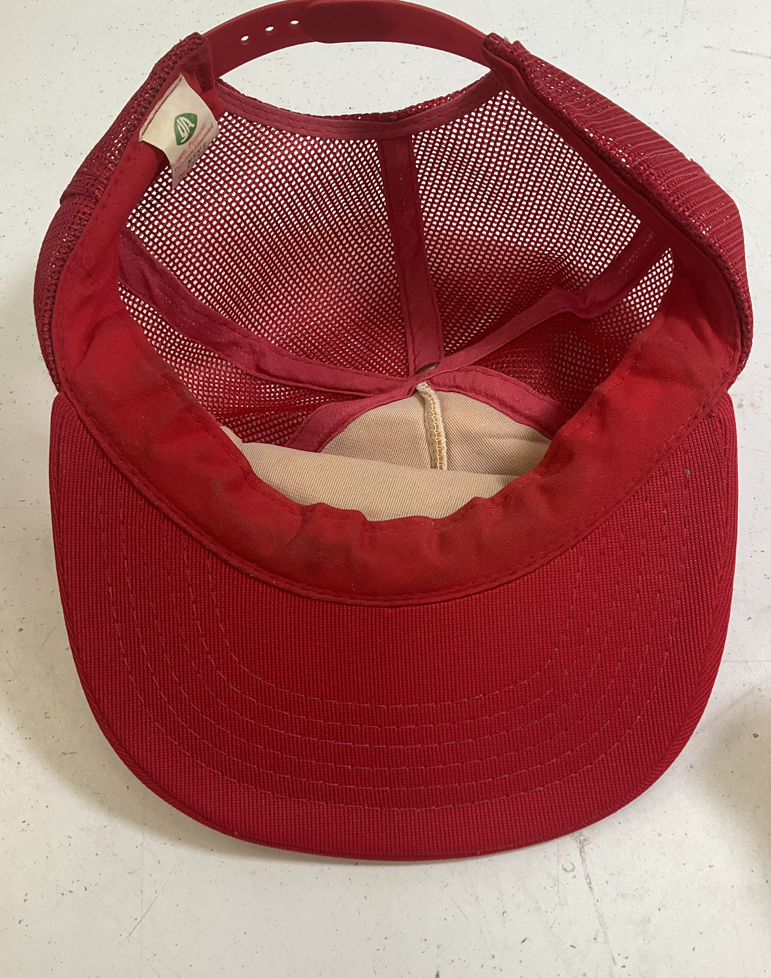 Vintage Hat Lot 3 NAIA Championship Wilson 80s Mesh Trucker Snapback