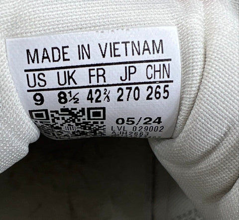 Adidas Crazy IIINFINITY Cloud White Cream Mid Top Basketball Shoes Size 9