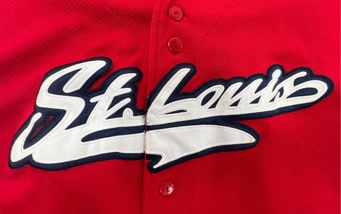 Vintage 90s Mark McGwire St Louis Cardinals Jersey Sport Attack MLB Sz XL