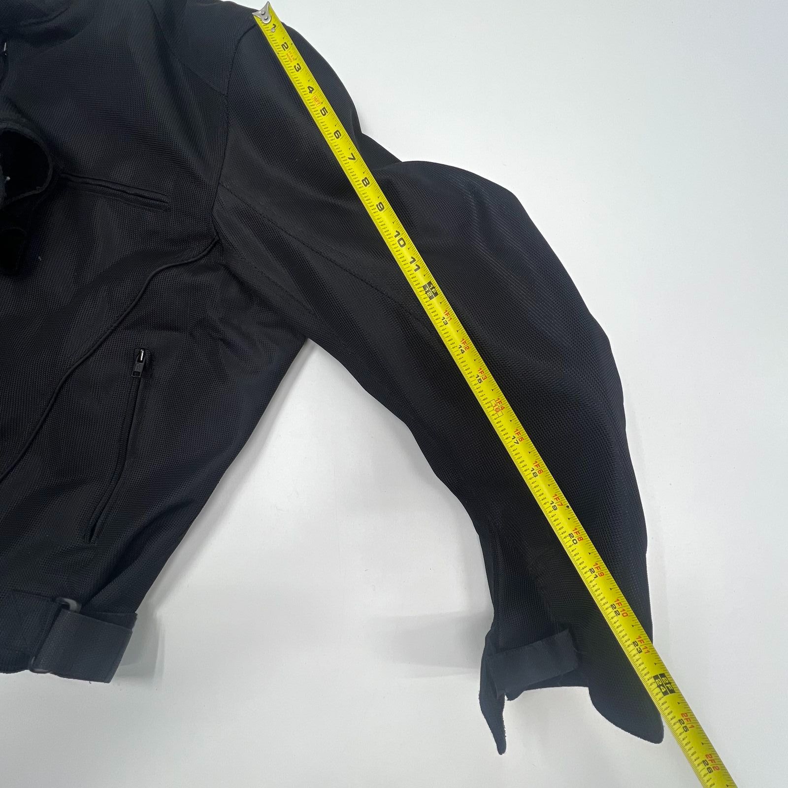 River Road Riding Motorcycle Jacket 3XL Black With Padding