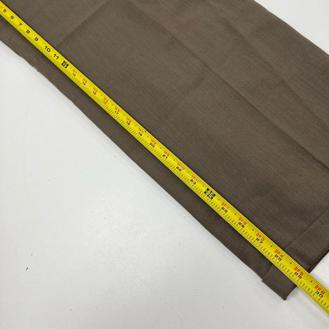 Vintage 90s Joseph Abboud Men's 2-Piece Suit Taupe Wool Double Breasted 41 32x28