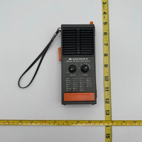 Vintage Archer Space Patrol 60-4003 AM Radio Walkie Talkie 1980 Tested