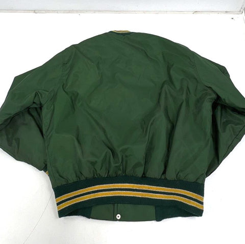 Vintage 1983 West Wind South '83 Satin Bomber Varsity Jacket Sz L
