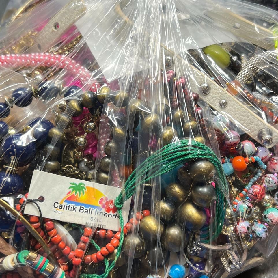 5 Lbs Costume Jewelry Grab Bag As Is