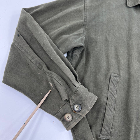 Vintage 90s Cheyenne River Cotton Canvas Shamrock Stables Ranch Jacket Sz L