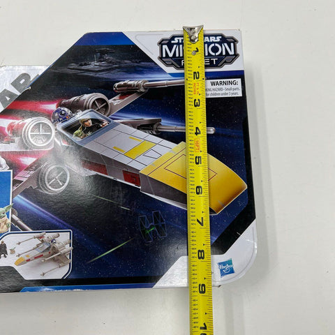2022 Hasbro Star Wars Mission Fleet Luke Skywalker Grogu X-Wing Fighter