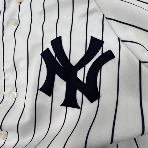 Majestic Mens NY Yankees Rodriguez #13 Pinstripe Baseball Jersey Sz 19" Pit
