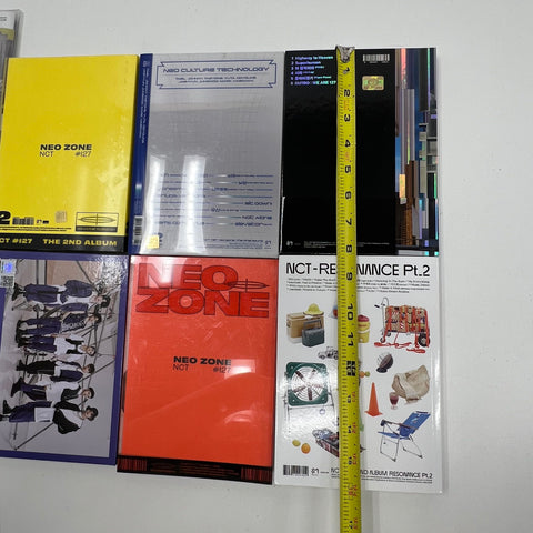 NCT 127 NCT Dream K-Pop Album CD Lot of 8 Neo Zone Resonance Regular Irregular