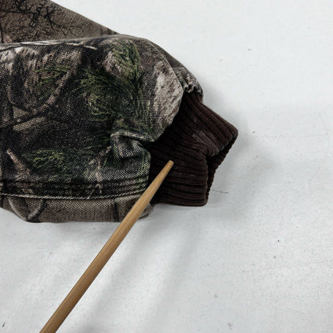 Carhartt Kids Realtree Camo Quilted Lined Canvas Hooded Active Jacket Sz 3T