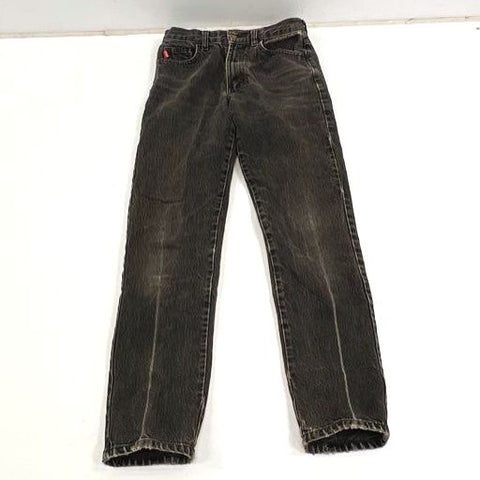 Vintage 90s Bongo Black Acid Wash High Rise Straight Leg Jeans Women's 5