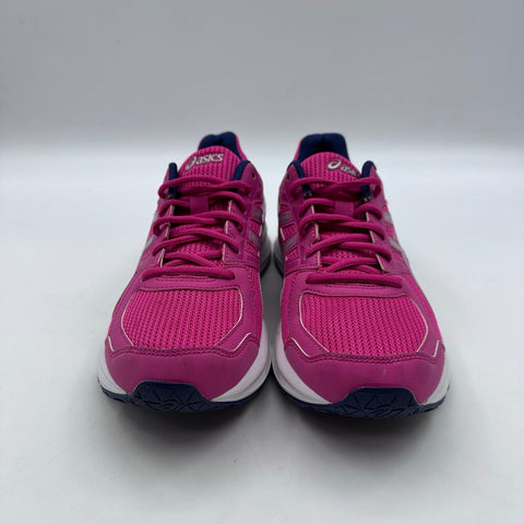 Asics Women's Jolt 2 Pink Silver Navy Running Shoes Size 9.5