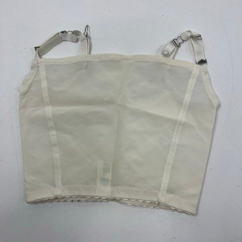 Vintage 60s Lot 3 Penney's Kleinert's Lingerie Longline Bra Garter Bodysuit M L