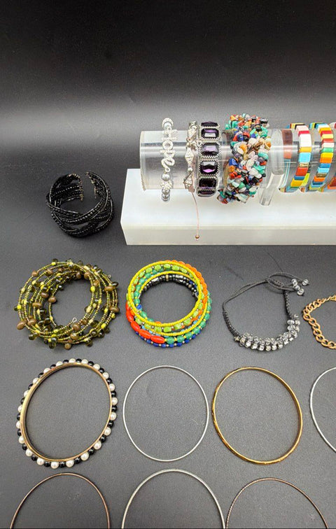 Banana Republic Maurices Jewelry Lot 35 Vintage Modern Bracelets Bangles Cuffs