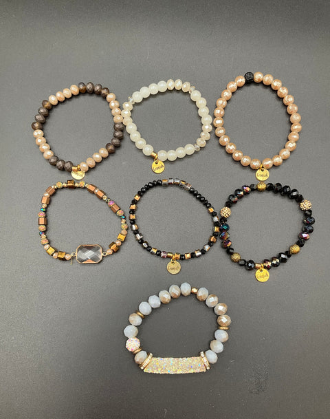 Lot Costume Jewelry Beaded Faux Pearl Necklaces Bracelets Premier JMS Creation