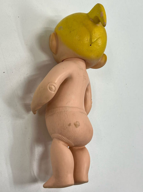 Vintage HKK Dennis The Menace Soft Plastic Squeezable Doll c1959 *No Clothing*