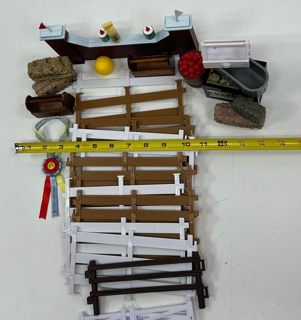 Collectible Breyer Plastic Horse Toy Equestrian Accessories Jumping Fences