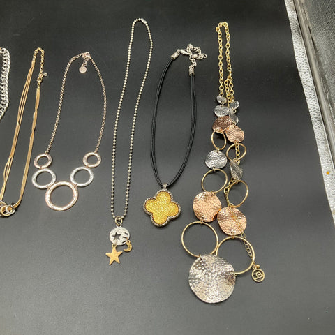 Liz Claiborne Coldwater Creek Fashion Jewelry Lot 11 Necklaces Statement Styles