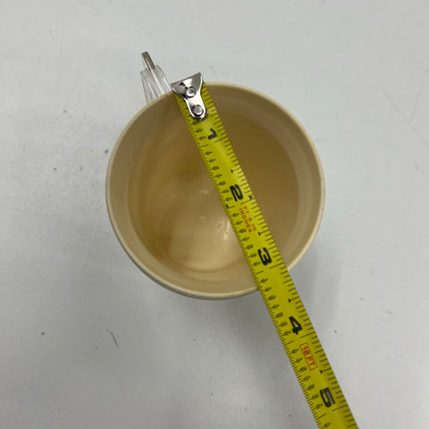 Vintage 70s Walt Disney Productions Mickey Mouse Donald Insulated Plastic Mug