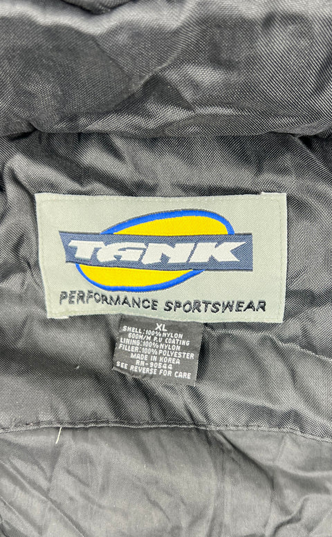 Vintage 90s IGNIK Black Carolina Tar Heels UNC Tracksuit Jacket Pants Men's XL