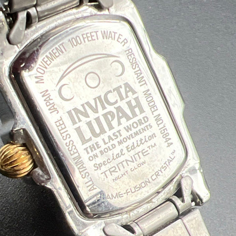 Nixon Gant Invicta Lupah Special Edition Stainless Steel Watch Lot of 3