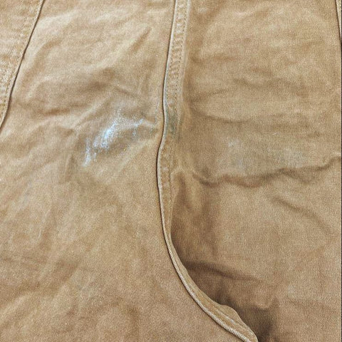 Carhartt Brown Washed Duck Loose Fit Bib Overalls Kids' Size XXL (20)
