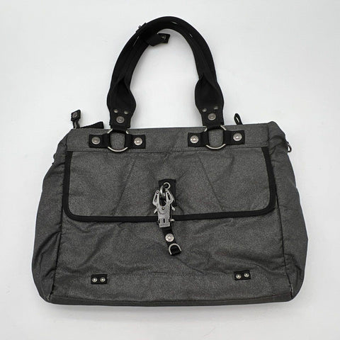 George Gina & Lucy Grey Call Me Bag Large Shoulder Tote Carabiner