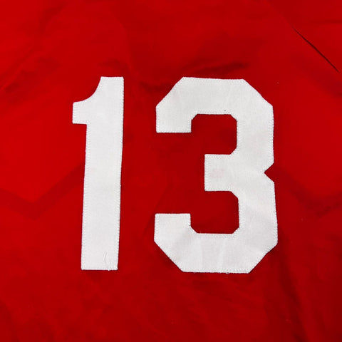 Vintage 90s Arsenal FC Lotto Soccer Jersey Made in USA Number 13 Sz S