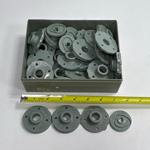 Vintage Sewing Machine Fashion Embroidery Cams Lot 30 Pattern Discs Grey
