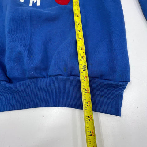 Vintage 80s Folk Art Novelty "Gimpy" 50th Birthday Gag Sweatshirt USA Sz XL