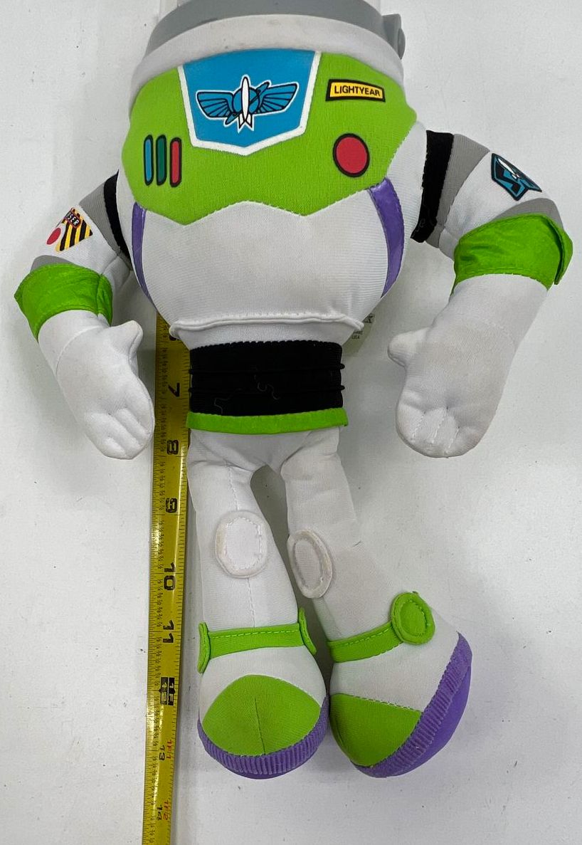 Vintage 90s Mattel Toy Story Buzz Lightyear Plush Doll Figure 15 Inch