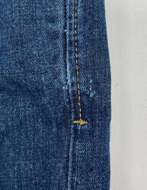 Levi's 511 Dark Wash Blue Cotton Skinny Fit Denim Jeans Men's 29x30