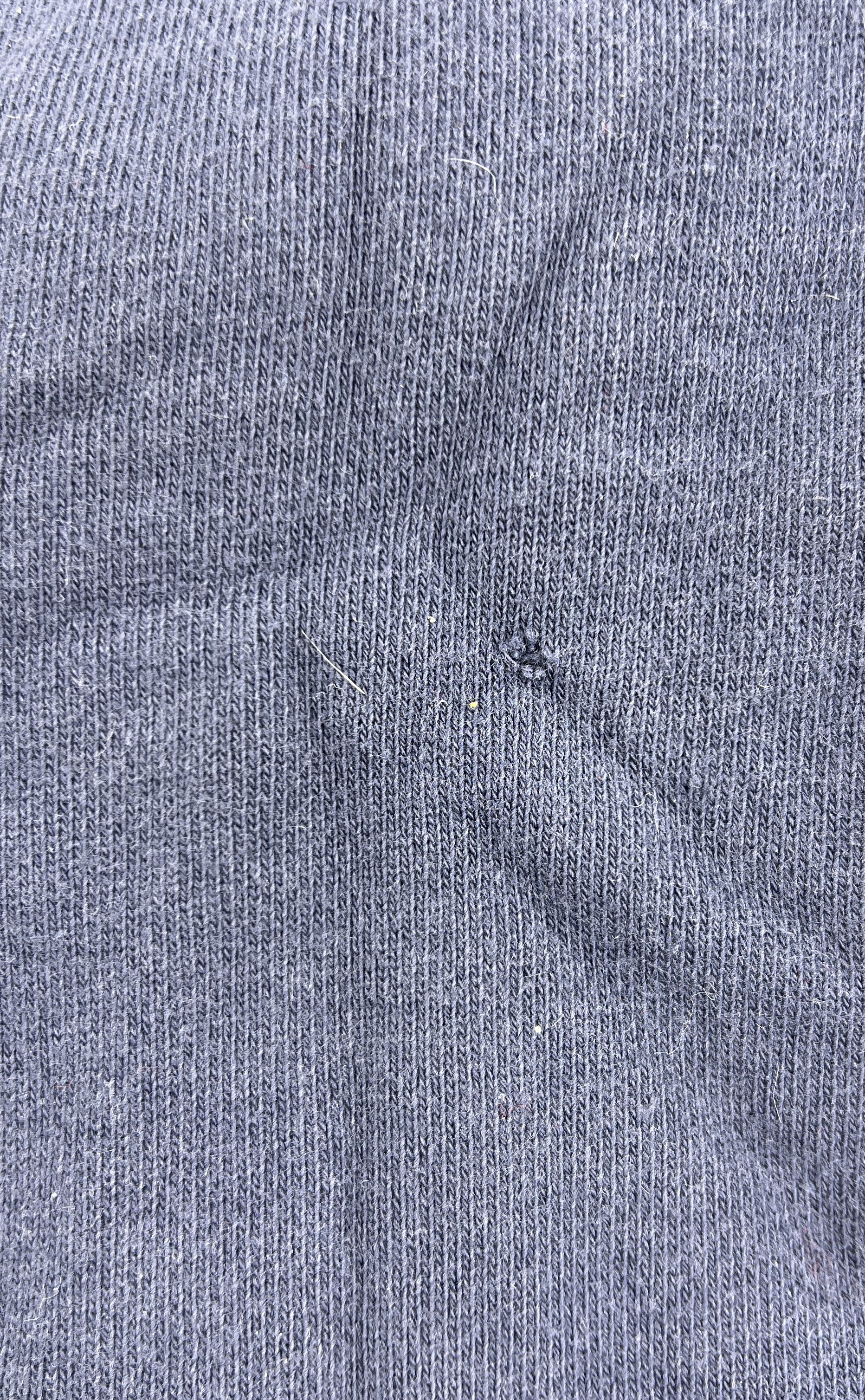 Vintage Y2K Tommy Hilfiger Jeans Blue Spellout Full Zip Mock Neck Jacket Men's L