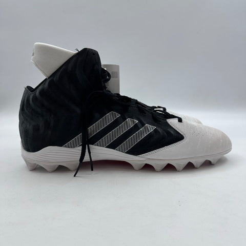 Adidas Filthyquick MD Football Cleats Black White Red Men's Size 15 NWT