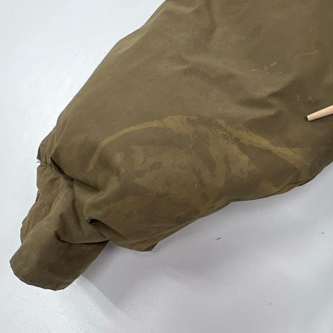 Vintage 90s Cabela's Men's Goose Down Parka Coat Olive Hunting Field Jacket L