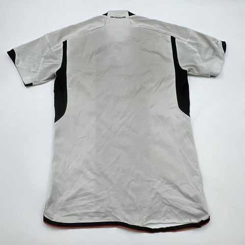 Adidas Germany 2022 World Cup Home Soccer Jersey White Black Aeroready Sz S