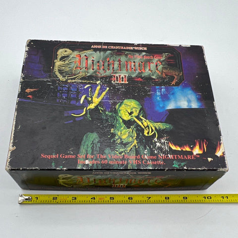 Nightmare III Anne de Chantraine Witch VHS Video Board Game Sequel Not Tested