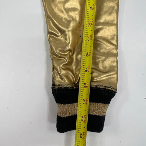 Jordan Youth Varsity Bomber Jacket Black Gold #23 Jumpman Logo Sz XL