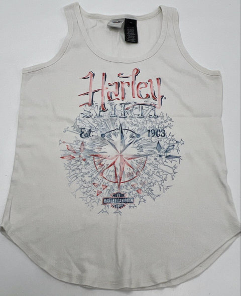 Vintage Harley-Davidson Tank Top Lot Road Hog Rhinestone Graphic Sz XL-2XL