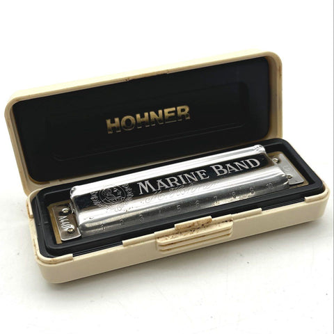 Hohner Marine Band No. 1896 Diatonic Harmonica Key of G A440 Made in Germany