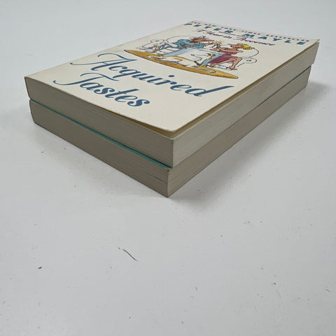 Peter Mayle Signed Book Lot Toujours Provence & Acquired Tastes Autographed 1996