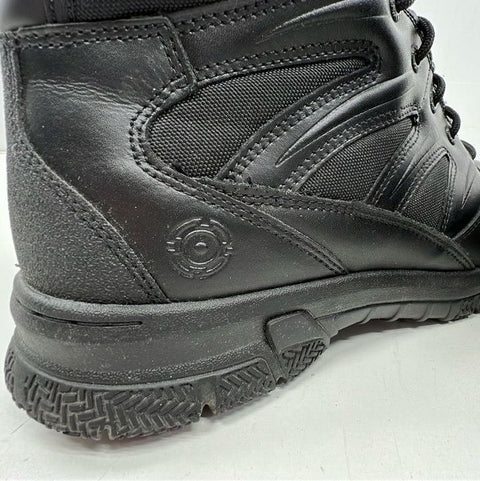 Original S.W.A.T. Force 8" Side Zip Black Tactical Duty Boots Men's Size 10