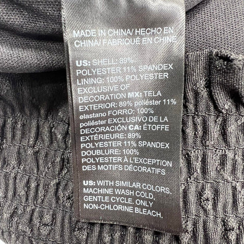 NWT White House Black Market Black Eyelet Smocked Cami Tank Top Women's XS