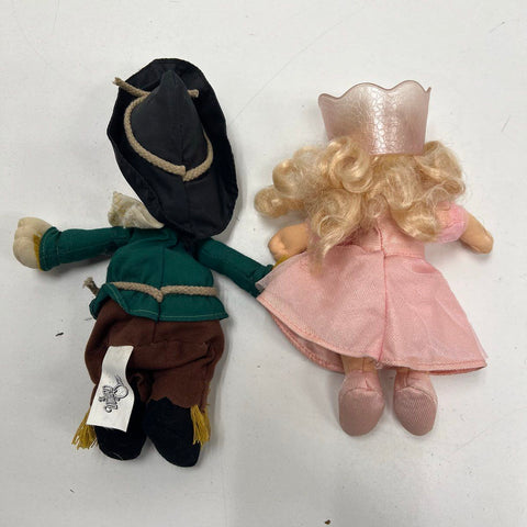 Wizard of Oz Doll Lot Vintage 1998 Trevco Scarecrow Glinda & Madame Alexander