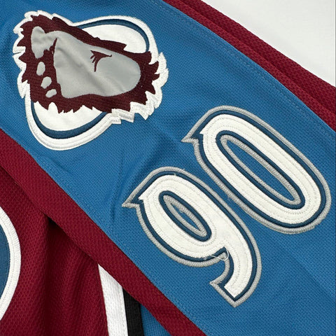 Reebok Men's Colorado Avalanche Ryan O'Reilly #90 NHL Jersey Burgundy Sz M